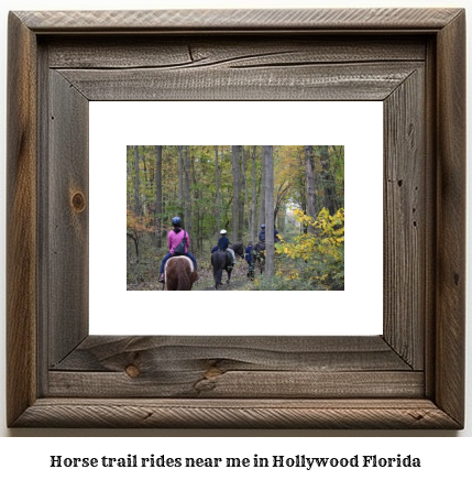 horse trail rides near me in Hollywood, Florida